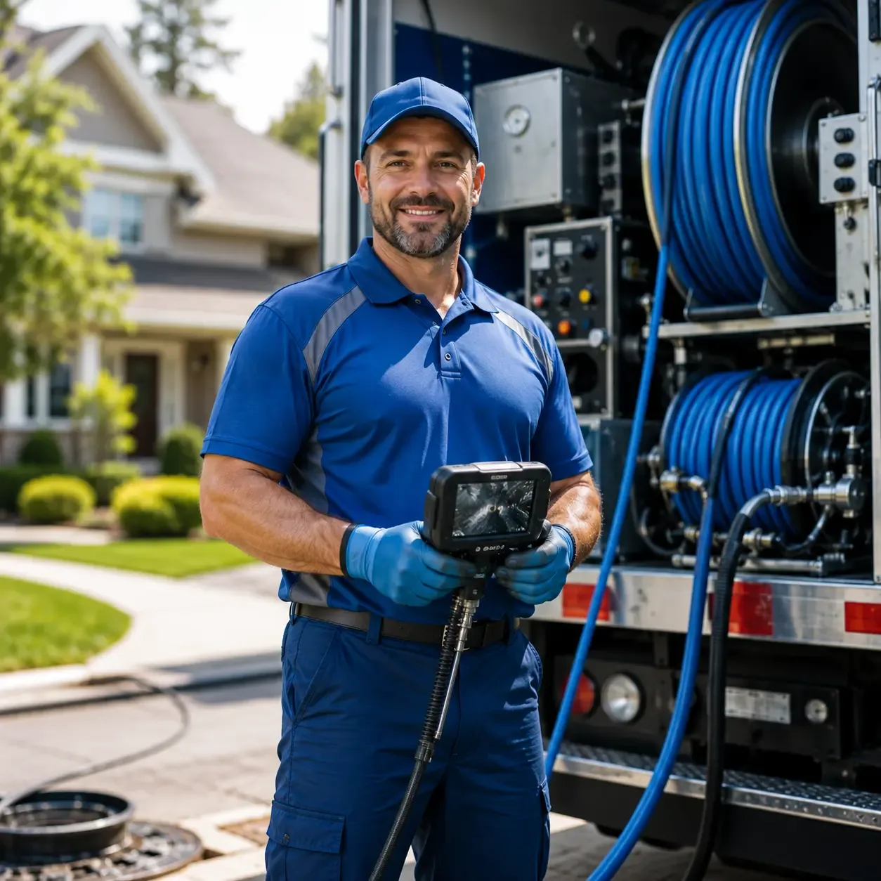 Local outdoor drain cleaning specialists in Redford, MO